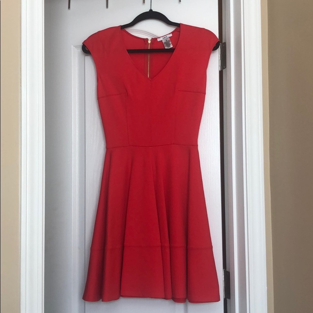 bar III Womens A-Line Fit & Flare Dress